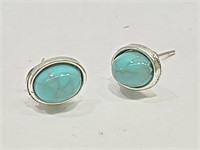 Larimar Earrings NEW