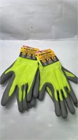 New firm grips high vis work gloves