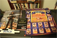 Dale Earnhardt book and posters