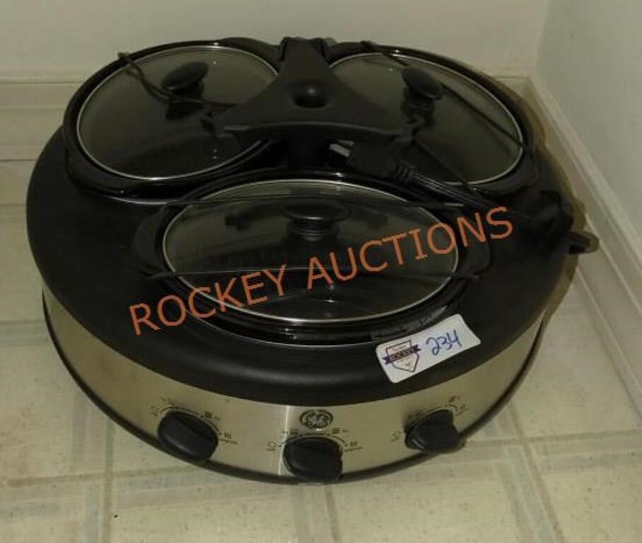 3 unit crock pot