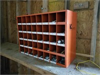 Bolt Bin with large assortment of bolts