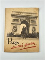GERMAN GUIDE AND MAP OF PARIS