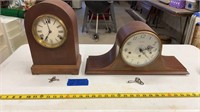 1913 Gilbert Clock Co Conn. with key & Seth