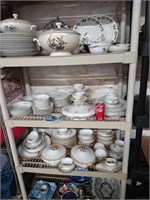 Large Lot of china dishware 2 sets services for 6