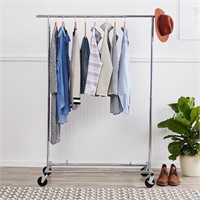 Amazon Basics Rolling Clothing Garment Rack