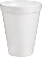 Dart Styrofoam Insulated Foam Cups 10oz - 1000CT