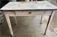 Granite Top Table w/ Drawer