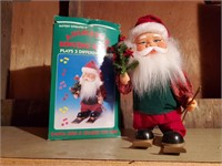 Animated Singing Santa