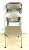 4 Samsonite Metal Folding Chairs