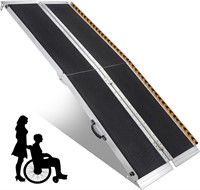 Wheelchair Ramps 10FT  gardhom Folding Ramps