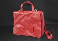 Vintage Wilson Leather Red Handbag