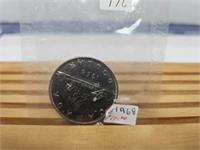 1968 UNCIRCULATED 1.00 COIN