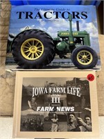 Tractors Book & Iowa Farm Life Book