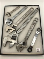Lot of 6 Craftsman Tools Including 5 Adjustable