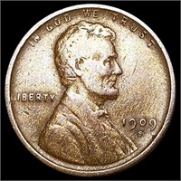 1909-S Wheat Cent LIGHTLY CIRCULATED