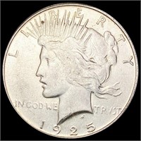 1925-S Silver Peace Dollar UNCIRCULATED