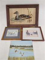 Signed Framed Photos of Ducks & Wildlife Prints