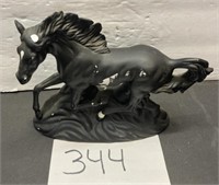 Paul Sebastian Black Stallion Figure