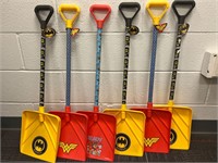 6x Kids Super Hero Snow Shovels