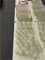 Clear Tray and Cup Sets