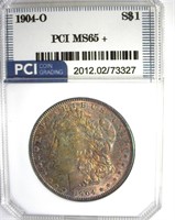 1904-O Morgan MS65+ LISTS $400