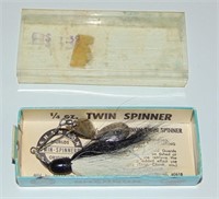 TWIN SPINNER VINTAGE FISHING LURE MIB