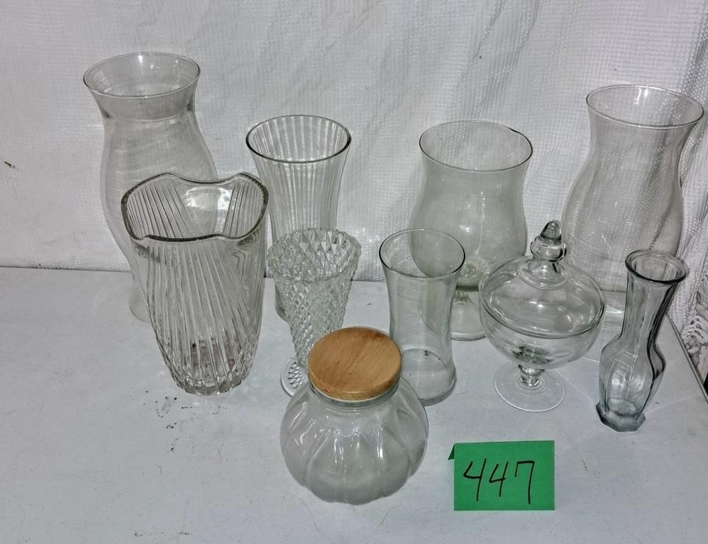 lot vases