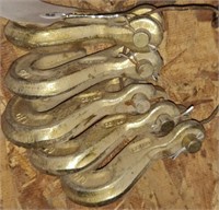 5 Of 3/8" Chain Hooks