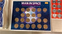 Man in Space coin collection
