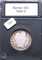 1895 O BARBER QUARTER G