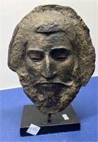 Sculpture of Aristotle 13” h ( face)( small crack