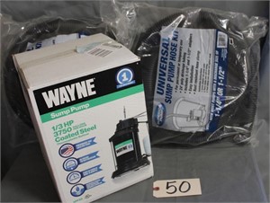Wayne 1/3hp sump pump