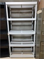 Plastic Storage Shelves