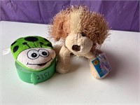 Webkinz dog and squashy bug