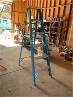 WERNER FIBERGLASS 6 FT LADDER