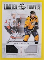 Mike Fisher 2012-13 Panini Limited Travels