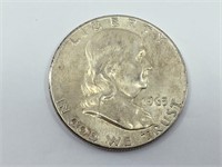 1963 Franklin Half Dollar Lot A