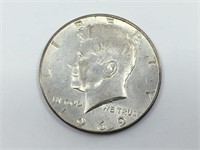 1969D Kennedy Silver Clad Half Dollar