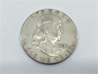 1963 Franklin Half Dollar Lot C