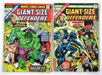 Giant Size Defenders #1 & #5 (Marvel, 1974/75)