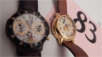 2 MICKEY MOUSE WATCHES BY LORUS