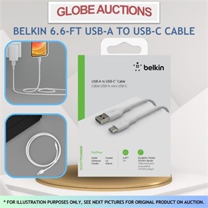 BELKIN 6.6-FT USB-A TO USB-C CABLE