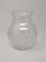 Clear Crystal Round Vase