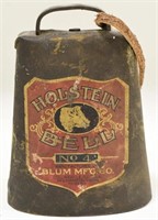 Vintage Holstein No.4 Cow Bell