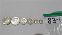 2) 1964 Kennendy Half Dollars No Mint, +