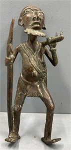 Old African Bronze Figure