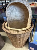 (2) Woven Baskets