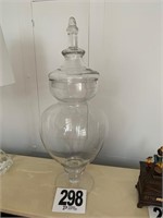 Glass Urn (23"Tall) (Laundry)