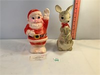 Kangaroo & Sanitoy Santa Squeak Toy