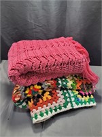 2 Crochet Throws